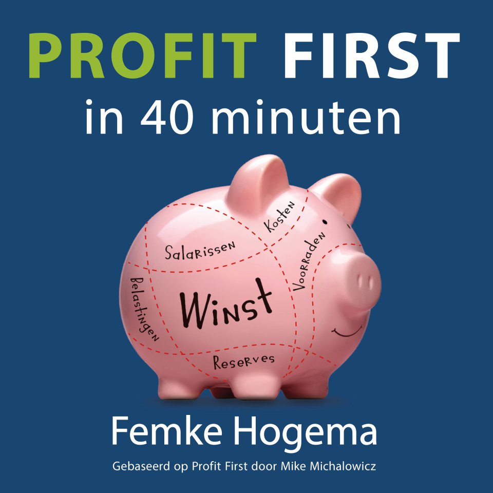 Omslagfoto van Profit First in 40 minuten