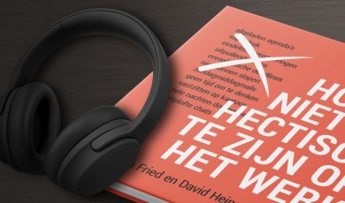 Het hoeft niet zo hectisch te zijn op het werk
